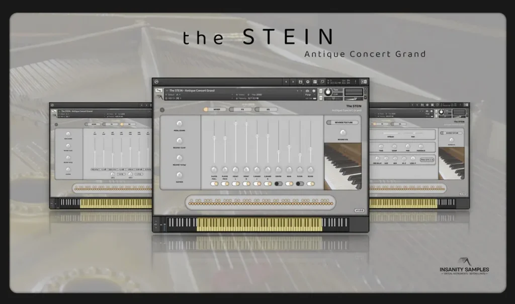 Insanity Samples The Stein: Antique Concert Grand (Kontakt)