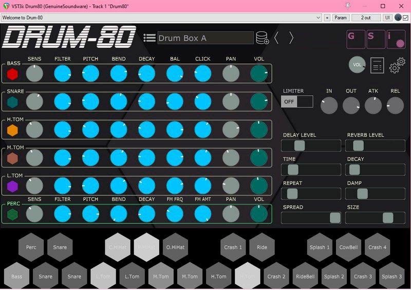 Genuine Soundware Drum-80 v1.1.0 for Windows