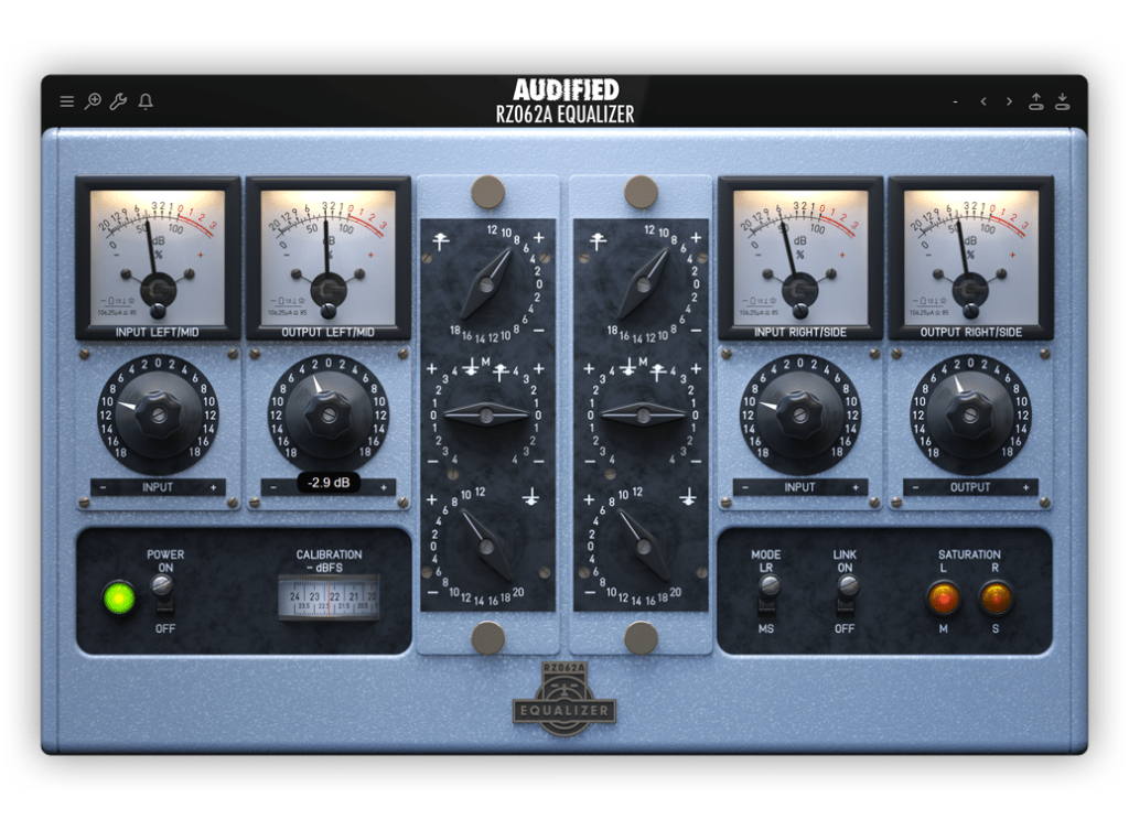 Audified RZ062 Equalizer v2.1.3 for Windows