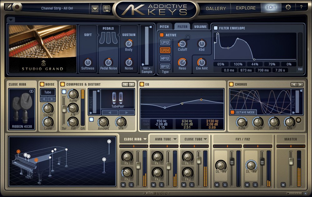 XLN Audio Addictive Keys 1.5.3 for MAC