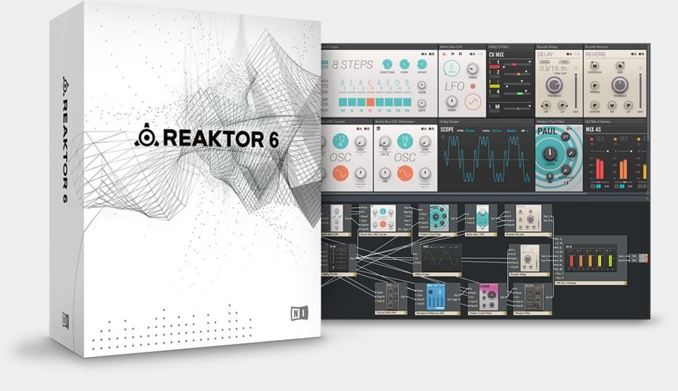 Native Instruments Reaktor 6 BUNDLE WIN OSX + Factory Library