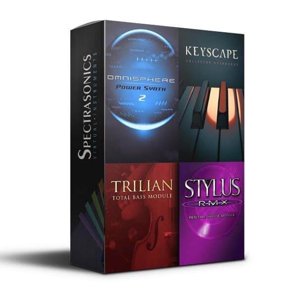 Spectrasonics – Plugins Bundle [Keyscape v1.5.2c, Omnisphere v2.8.7c, Stylus v1.10.6d, Trilian v1.6.6d]