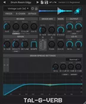 Togu Audio Line – TAL-G-Verb v1.2.6 for WIN.OSX