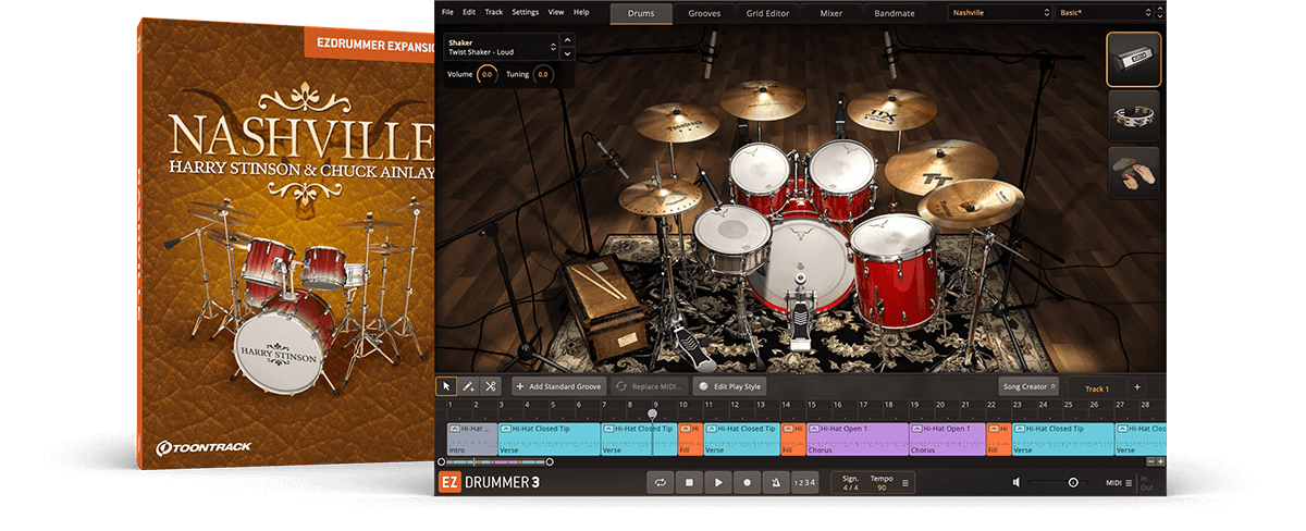 Toontrack – Nashville EZX 1.5.4 Update (SOUNDBANK)