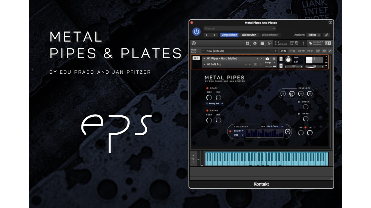 Edu Prado Sounds Metal Pipes & Plates (KONTAKT)