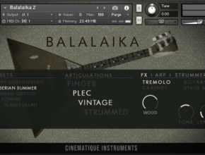 Cinematique Instruments – Balalaika 2 (KONTAKT)