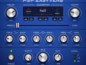 PSPaudioware – PSP EasyVerb v2.0.0 for Windows